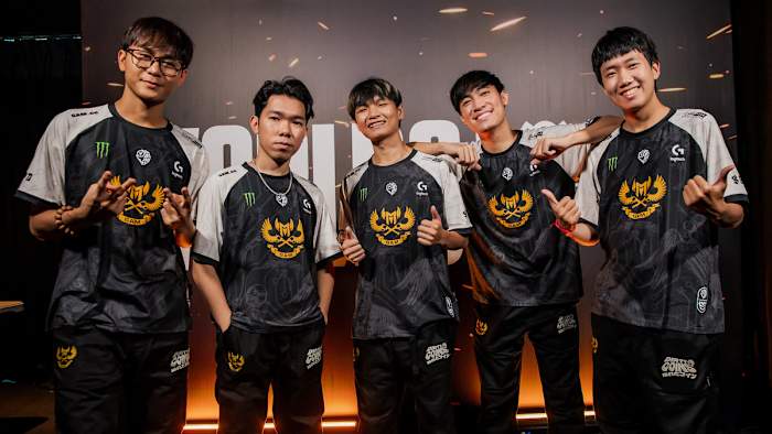 GAM Esports team at Worlds 2023